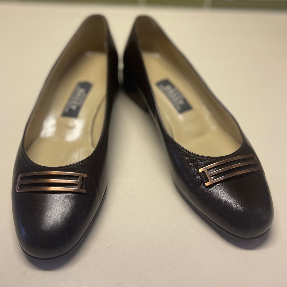 Bally Brown Flats sz 6.5